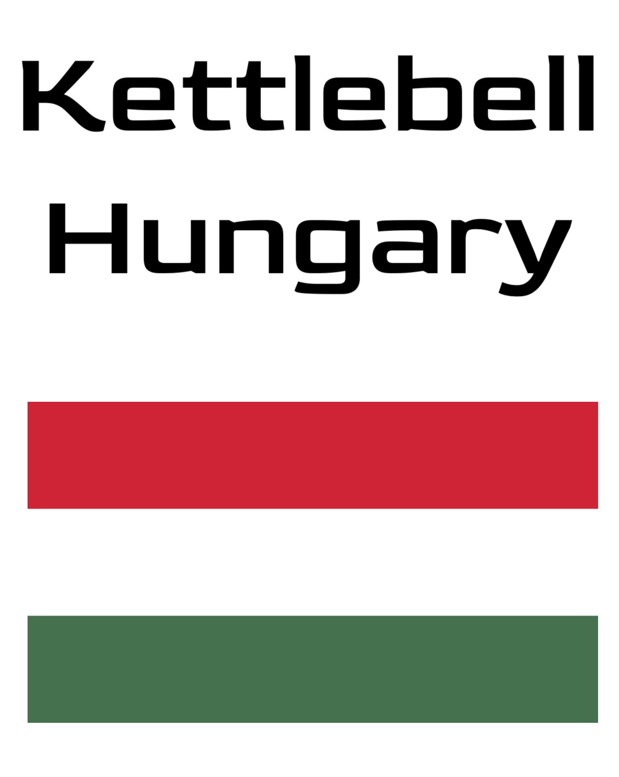 Kettlebell Hungary cím és zászló